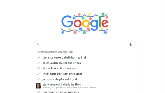 The image shows an example of how contextual display advertising (GDN) works